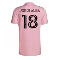 Pánský Fotbalový dres Inter Miami Jordi Alba #18 2023-24 Domácí Krátký Rukáv